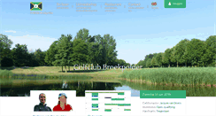 Desktop Screenshot of golfclub-broekpolder.nl
